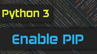 How to enable Python 3 pip on Windows 10 [upl. by Kelwin]