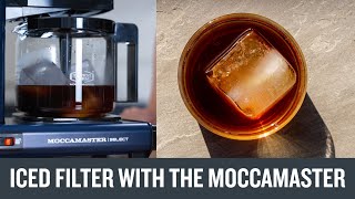 Making Iced Coffee with the Moccamaster [upl. by Ettennod]