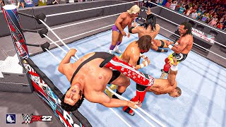 WWE 2K22 30 quotLegendsquot Royal Rumble Match [upl. by Doran]