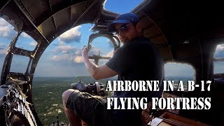 In flight exploration of a B17 Bomber [upl. by Baelbeer]