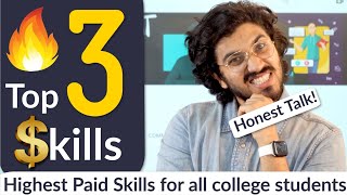 3 Most Important Skills to be Successful  for all students  Honest Talk [upl. by Orazal]