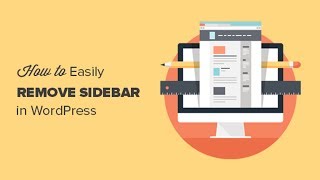 How to Remove the Sidebar in WordPress [upl. by Hosbein]