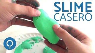 SLIME CASERO SIN BORAX muy fácil de hacer [upl. by Dlaner]