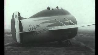 1933 Voli sperimentali aeroplano Stipa Caproni [upl. by Oys]