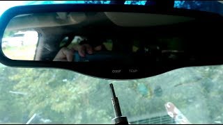 How To Remove The Rear View Mirror Gmc Yukon Denali Chevy Silverado avalanche [upl. by Morry]