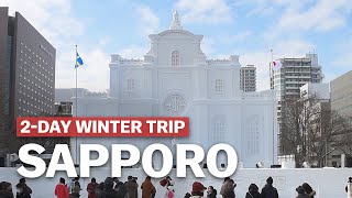 2 Day Sapporo Winter Trip Itinerary  japanguidecom [upl. by Miculek]