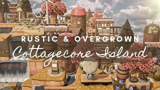 RUSTIC amp OVERGROWN COTTAGECORE ISLAND TOUR  Animal Crossing New Horizons [upl. by Shea407]