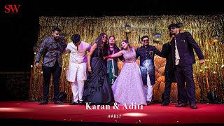 Bride amp Cousins Performances  Karan amp Aditi  AK37 [upl. by Nueovas]