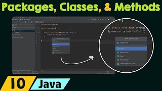 Java Packages Classes and Methods [upl. by Adneram]