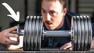 Pepin Adjustable Dumbbells Review The SpinLock Adjustable Dumbbells That Go Heavy [upl. by Sert773]