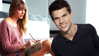 Taylor Lautner Confirms Taylor Swifts Back To December is About Him  Hollywire [upl. by Pogah]