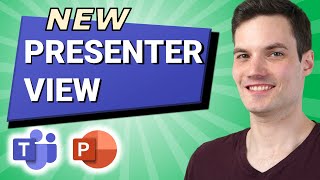 How to use Presenter View in Microsoft Teams [upl. by Dlaniger]