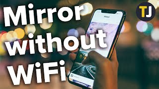 How to Mirror Your iPhone to TV Without Wi Fi [upl. by Haskins]