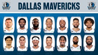 Dallas MAVERICKS Roster 202324 Player Lineup Profile Update [upl. by Aisatnaf]