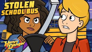 The Adventures of Kid Danger Stolen School Bus  Henry Danger [upl. by The]