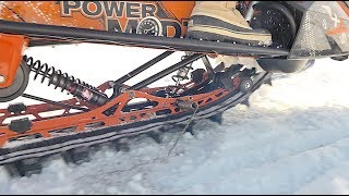 Nextech Titanium Scratcher install on Polaris AXYS Chassis [upl. by Liebowitz]