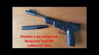 Pistolet air comprimé Benjamin Trail NP  Nitro Piston  45 mm 177 [upl. by Jr572]