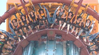 Falcons Fury OnRide Busch Gardens Tampa [upl. by Gualterio]