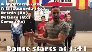 Spanish Prepositions of Location Song and Dance [upl. by Kenlee111]