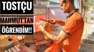 TOSTÇU MAHMUT TAN ÖĞRENDİM DEDİ  Ütü Tost  Adana Sokak Lezzetleri [upl. by Jt]