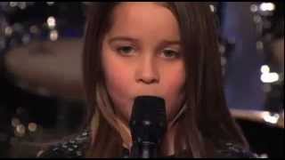 NIÑA DE 6 AÑOS CANTA BLACK METAL  Americas Got Talent [upl. by Coppola]