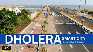 Dholera Smart City Gujarat  rslive  4K [upl. by Euqinna]