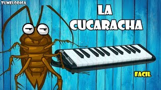 La Cucaracha  Piano  Melodica  Tutorial Facil [upl. by Hewet]