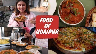 Best of Udaipur  Street Food Restaurants amp Cafes  Golgappa Girl [upl. by Artimas495]