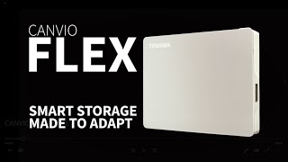 Toshiba Canvio  Flex  External Hard Drives [upl. by Higley]