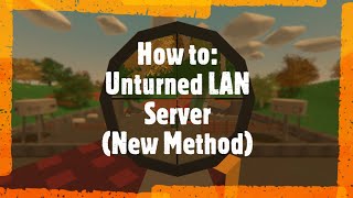 EASY How to play Unturned with friends in 5 minutes New method for 2021 320130 [upl. by Htebasyle785]