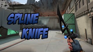 SPLINE KNIFE SHOWCASE SPLINE MELEE  VALORANT SPLINE SKINS [upl. by Jessa]