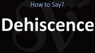 How to Pronounce Dehiscence CORRECTLY [upl. by Llerdna188]