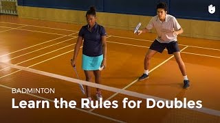 Doubles Rules  Badminton [upl. by Sauncho]