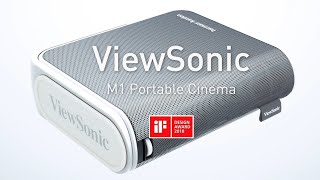 ViewSonic M1 LED Portable Projector with Harman Kardon® Speakers [upl. by Bendick]