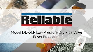 Model DDXLP Low Pressure Dry Pipe Valve Reset Procedure [upl. by Eliga826]