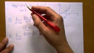 Beispiel hMethode und Differentialquotient Differenzenquotient [upl. by Ennovaj500]