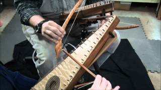 The Ash Grove  Tenor Bowed Psaltery Duet [upl. by Angelica]