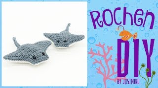 Rochen häkeln 🌊  Meeresbewohner  Amigurumi by justMiko [upl. by Etnauq304]