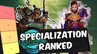 Ranking ALL New Elite Specs  GW2 End of Dragons [upl. by Hairym357]