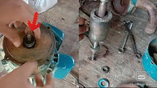 how to change water seal amp bearing of water pumpwater pump bearing replacement15 Hp pump motor [upl. by Elane]