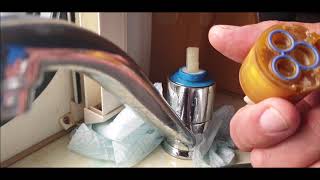 MOTORHOME MIXER TAP LEAKING AND FIX [upl. by Milda654]