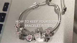 How to Keep Your Pandora Sliding Bracelet Fitted [upl. by Nogras906]