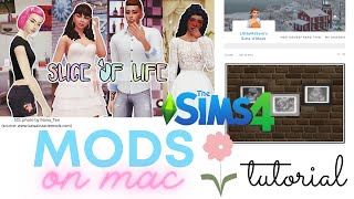 HOW TO DOWNLOAD SCRIPT MODS ON MAC  The Sims 4 Tutorial [upl. by Eintihw869]