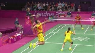 China v China  Badminton Mixed Doubles Final  London 2012 Olympics [upl. by Oiluig]