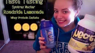 Syntrax Nectar  Roadside Lemonade Review Taste Testing [upl. by Ahsekan]