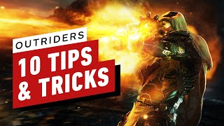 Outriders 10 Tips amp Tricks [upl. by Zoa282]