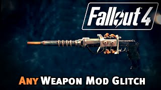 Fallout 4  ANY Weapon Mod Glitch INDEPTH Tutorial After Patch 17110 [upl. by Agata]