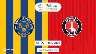 Shrewsbury Town 10 Charlton Athletic  Highlights 2122 [upl. by Rustin108]