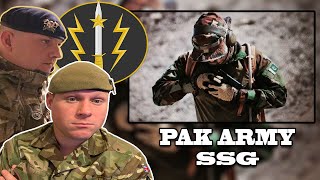 British Army Soldiers React to Pakistan Army Special Service Group SSG [upl. by Arocal]