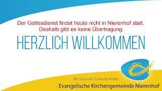 Livestream Kirche Nierenhof [upl. by Noivart]